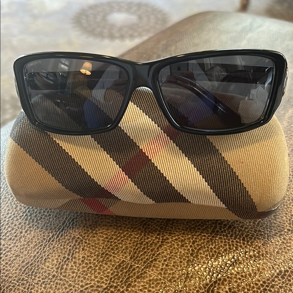 Burberry Spellout Horshoe Unisex Sunglasses Authentic 100%made Italy Retail$225